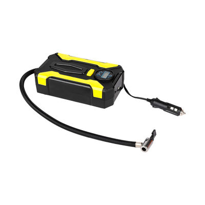 150psi 자동차 공기 압축기 타이어 압력 모니터 2 노즐 어댑터와 LCD 디스플레이