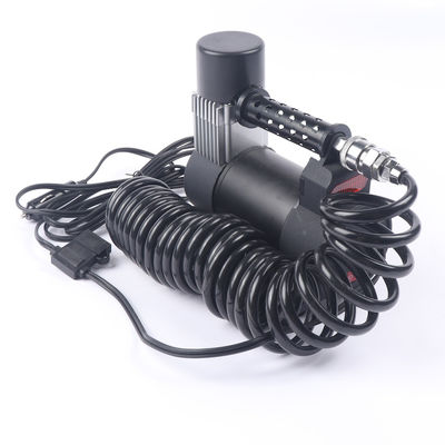높은 흐름 자동차 공기 압축기 250PSI 압력 측정기 트럭 타이어 압력 모니터 DC 12V 정주