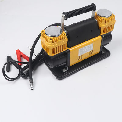 160L/Min 공기 흐름 자동차 타이어 팽창기 이중 실린더 DC12V 150PSI 전기 공기 펌프