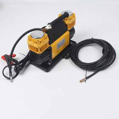 160L/Min 공기 흐름 자동차 타이어 팽창기 이중 실린더 DC12V 150PSI 전기 공기 펌프